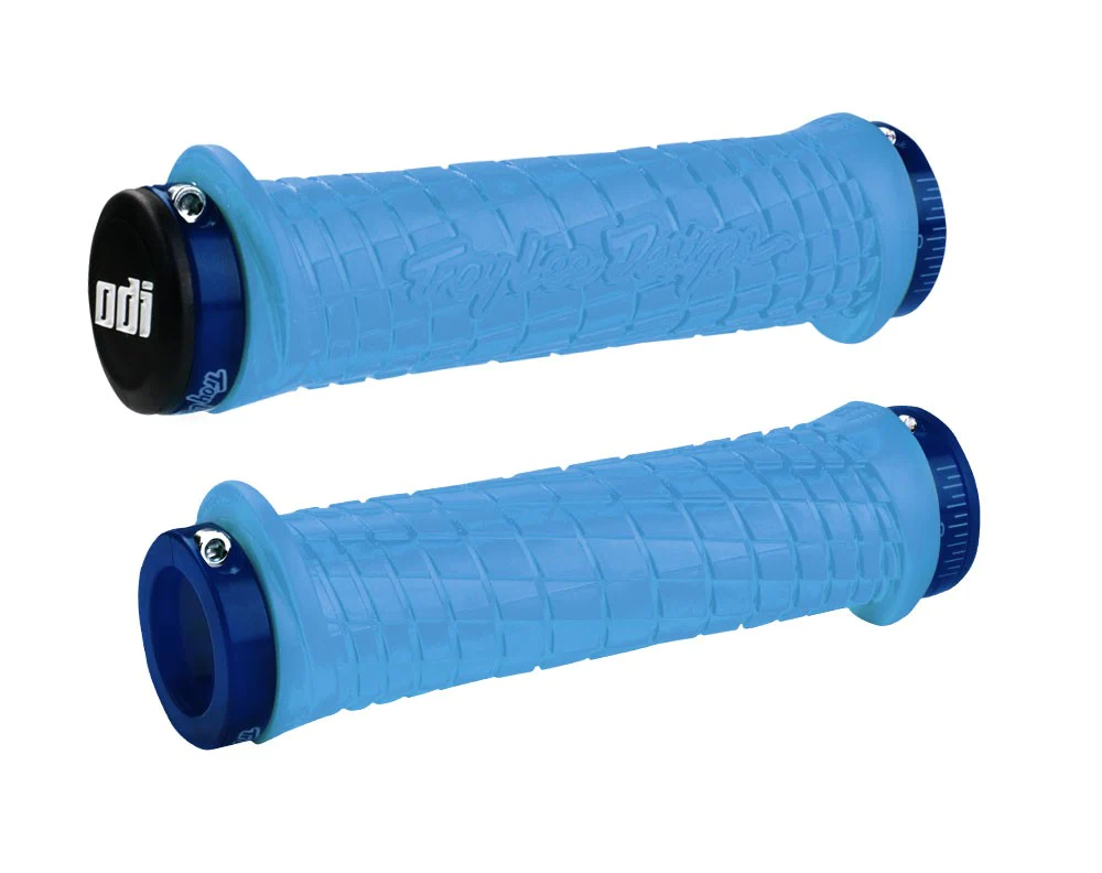 Grips Tld MTB Lock On Blue Aqua